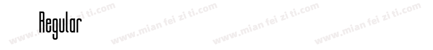 纸笺 Regular字体转换